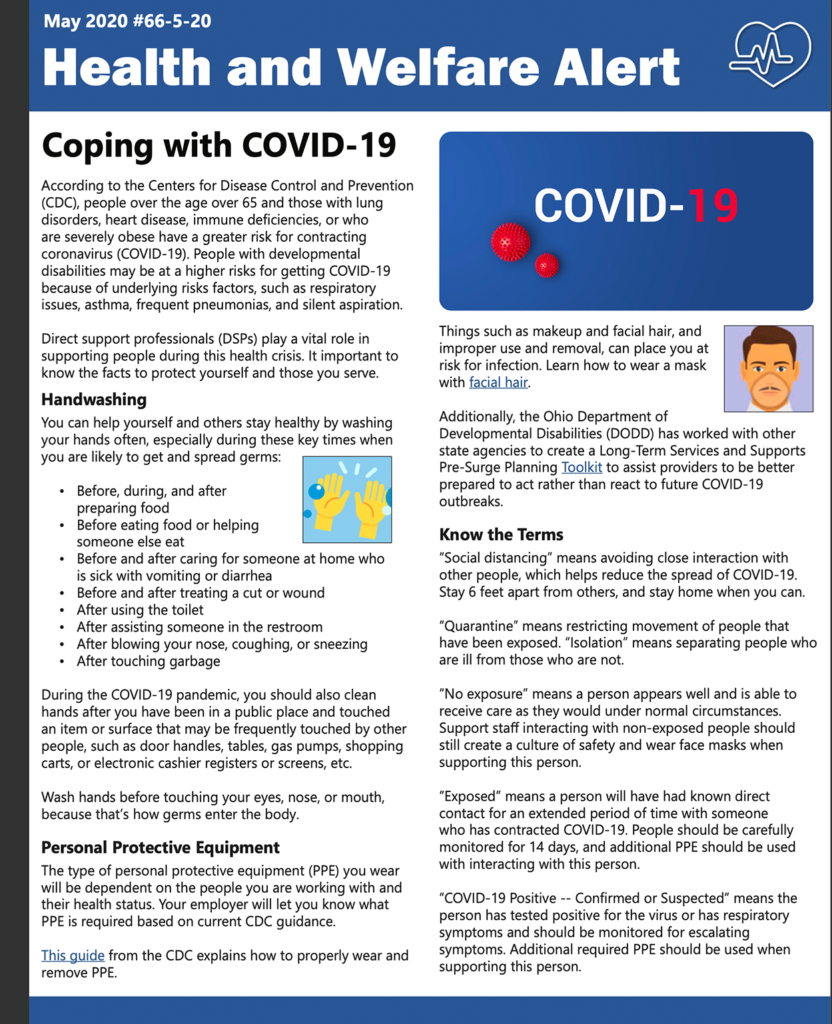 Covid19 Community Living Experiences